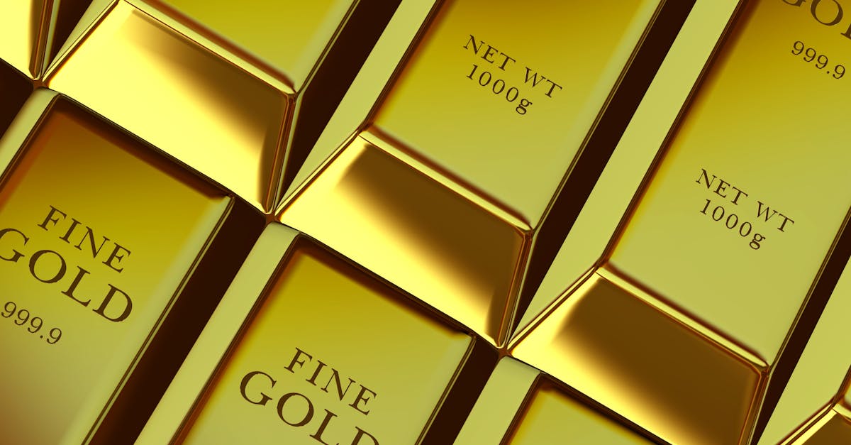 Shiny gold bars stacked, symbolizing wealth, investment, and financial stability.
